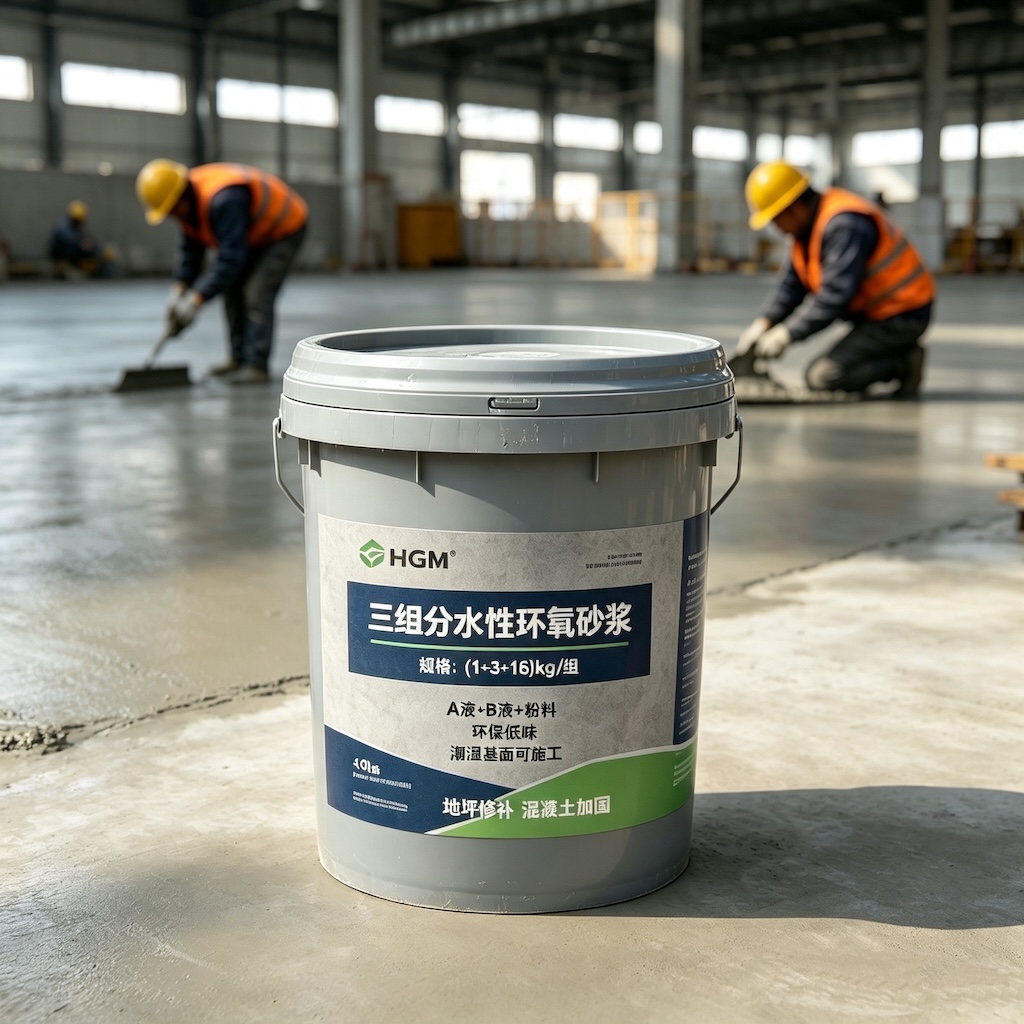 鼎城三组份水性环氧砂浆